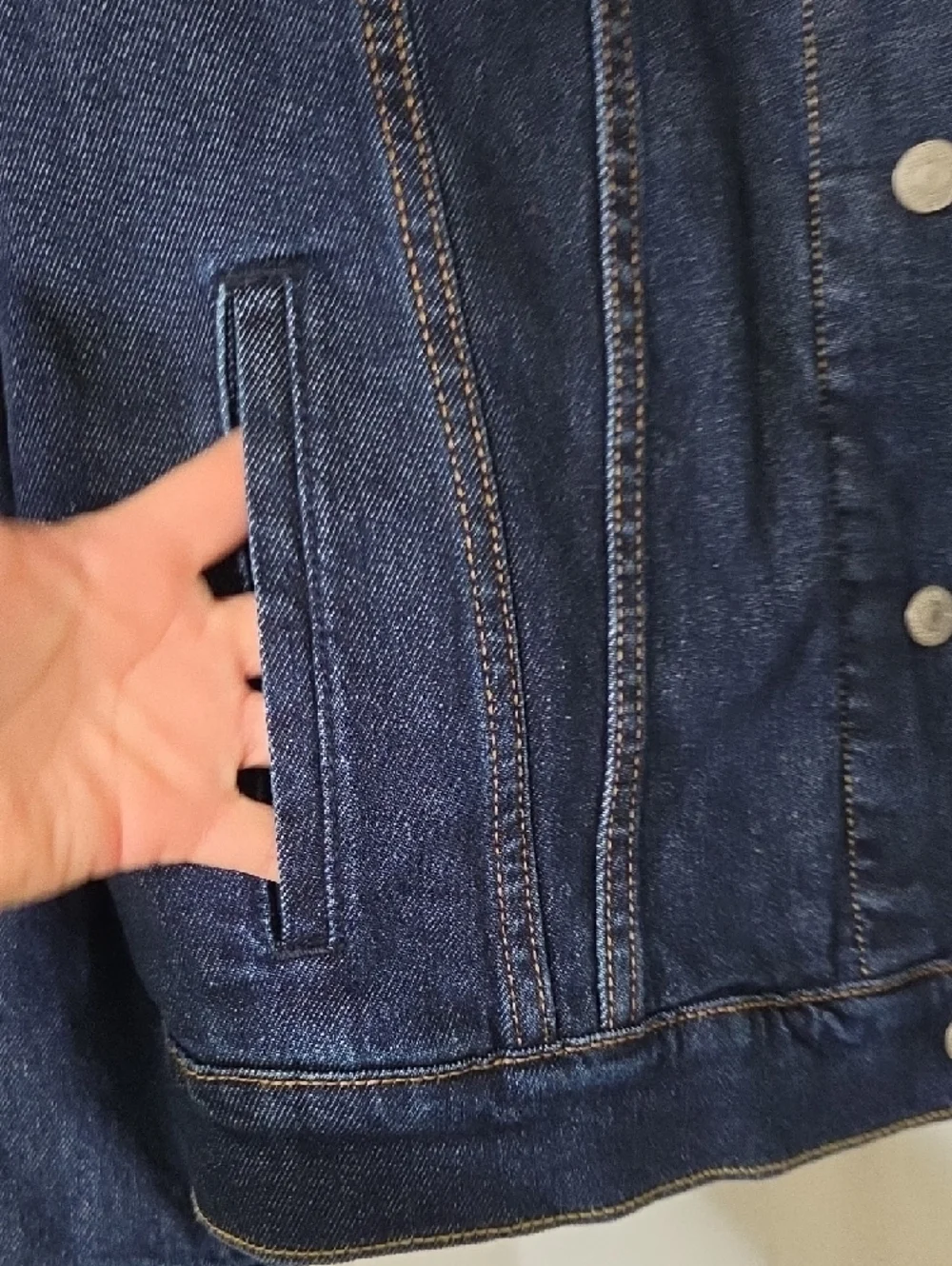 Levi's Dark Indigo Denim Jacket - Picture 5 of 9